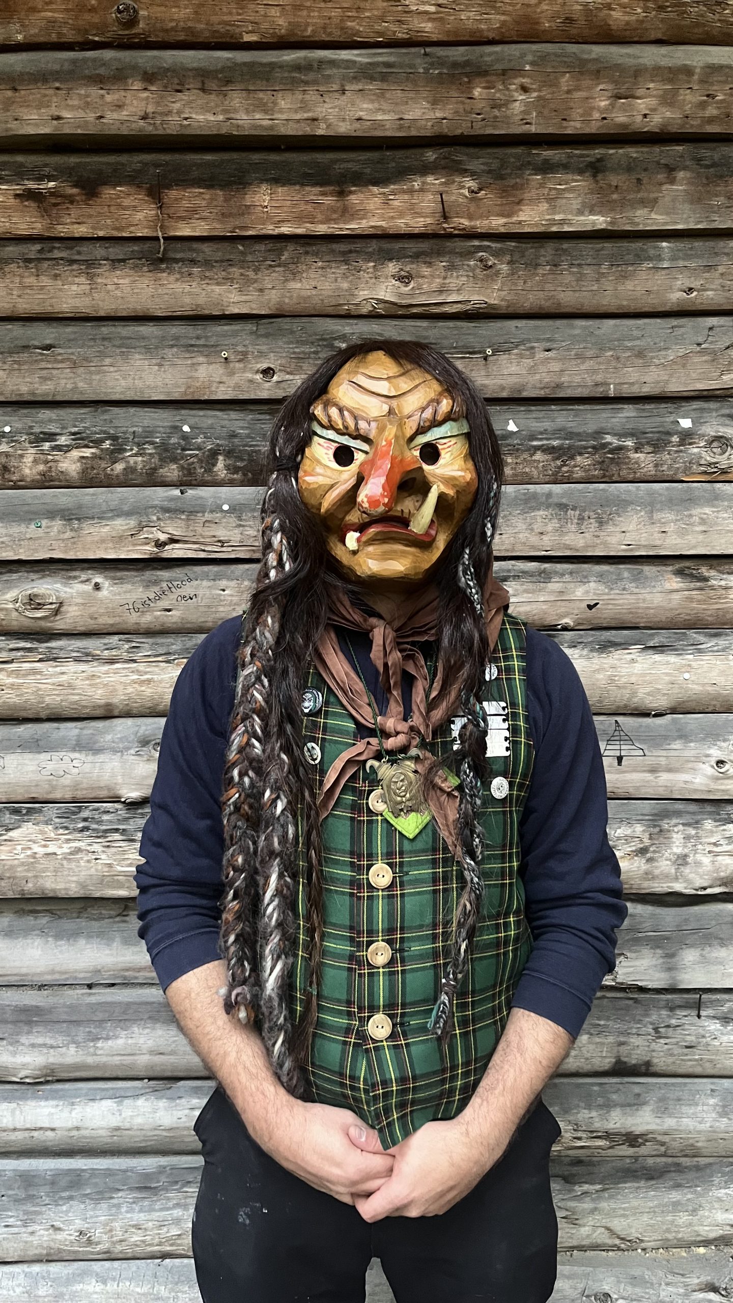 Fabian mit Maske