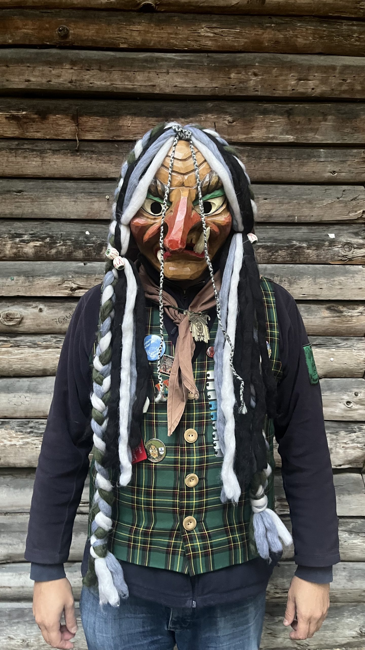 Steffen mit Maske
