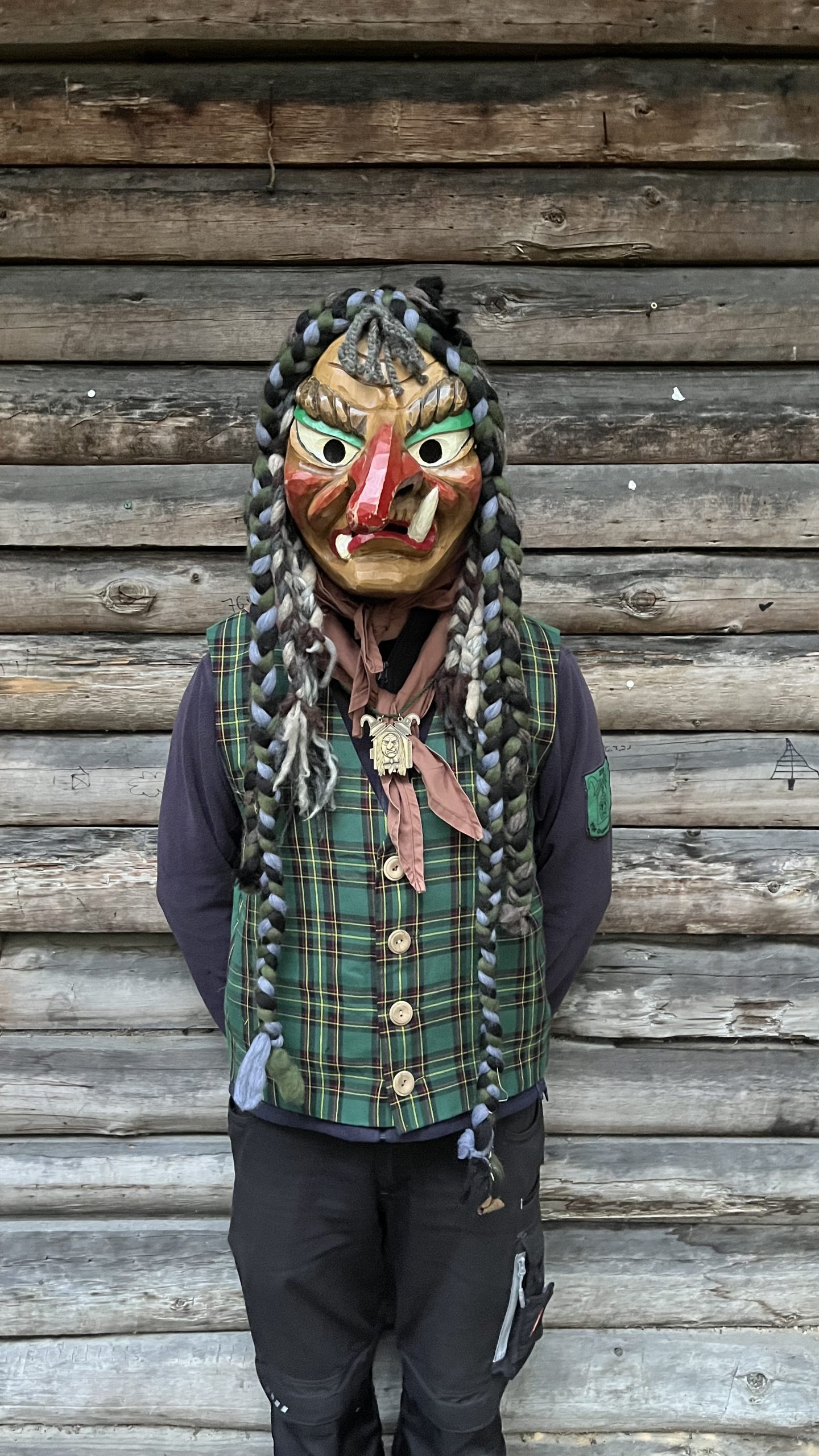 Christian mit Maske